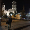 Gig on the town square in Saltillo Mexico with Hazmat Modine